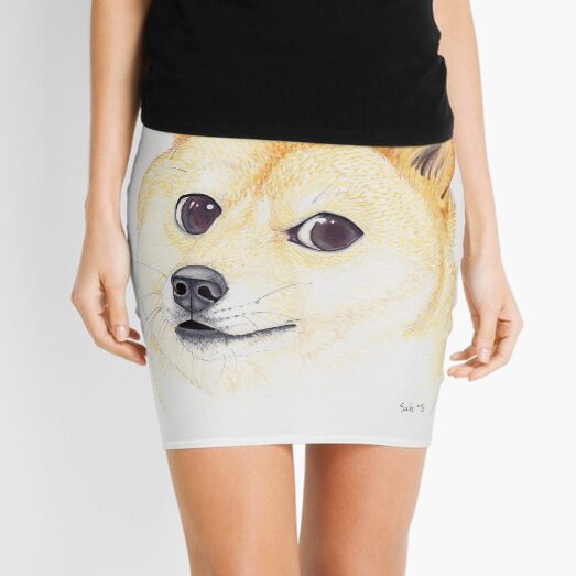 Wow Doge Mini Skirt