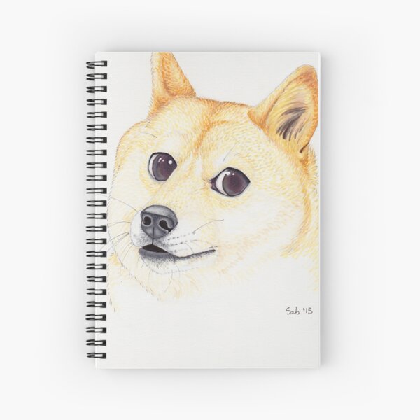 Wow Doge Spiral Notebook
