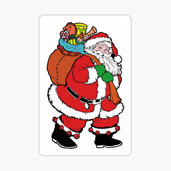 Santa Claus is coming ! Sticker