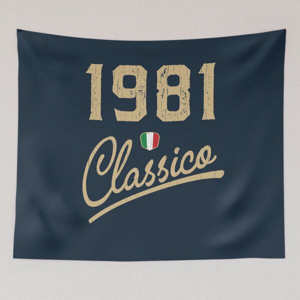 Item preview, 1981 Classico - Italian Flag Birthday Design designed and sold by dk80.