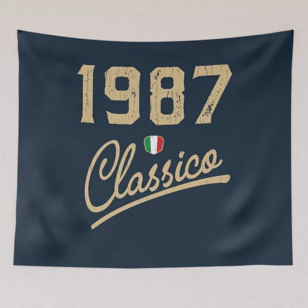 Item preview, 1987 Classico - Italian Flag Birthday Design designed and sold by dk80.
