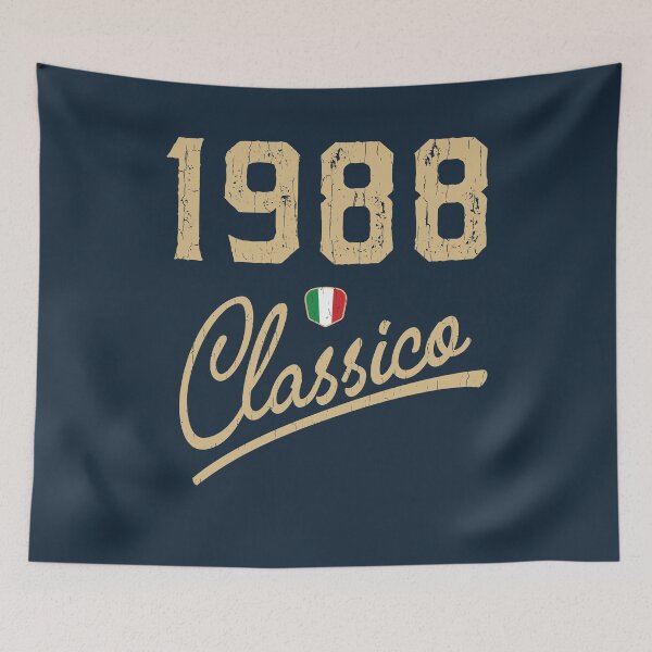 Item preview, 1988 Classico - Italian Flag Birthday Design designed and sold by dk80.
