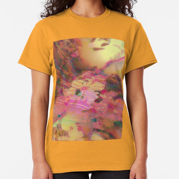 Fraktale Golden Autumn Classic T-Shirt
