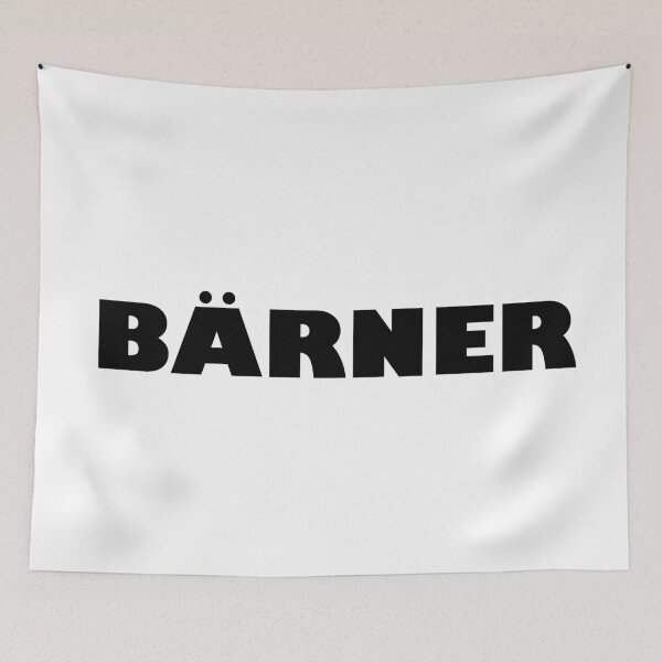 Item preview, Lettering BÄRNER designed and sold by game2genesis.