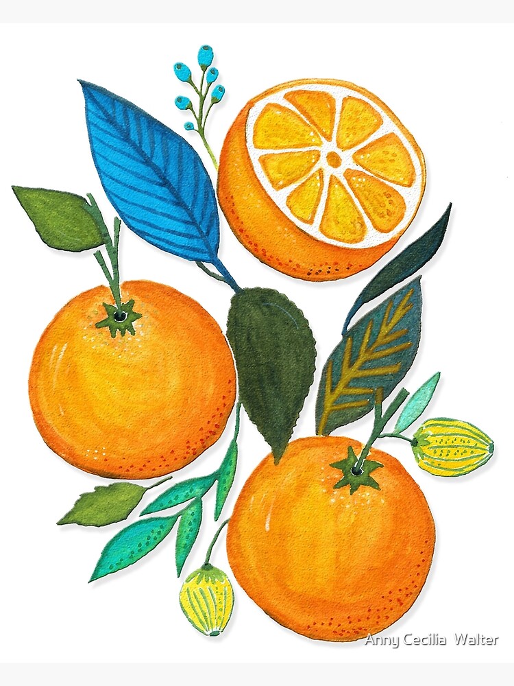 Lady Orange by AnnyCeciliaWalt
