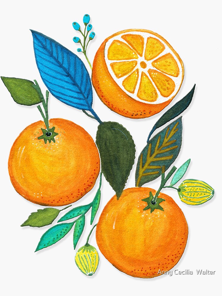 Lady Orange by AnnyCeciliaWalt