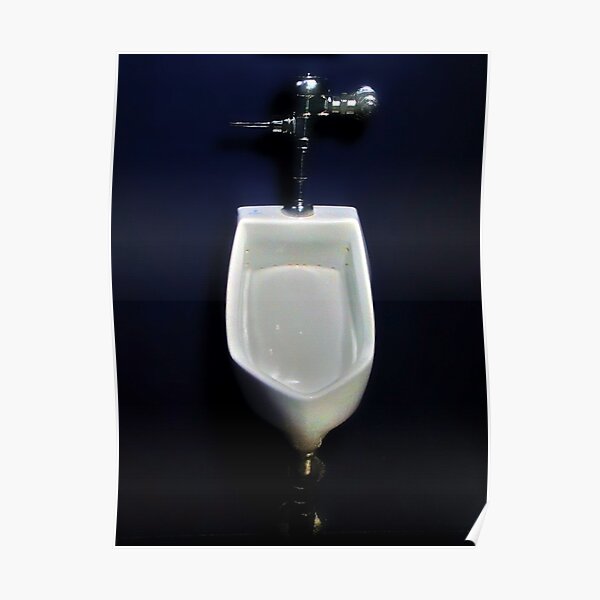Urinal Posters Redbubble