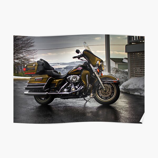 2007 Harley Davidson Ultra Classic Poster