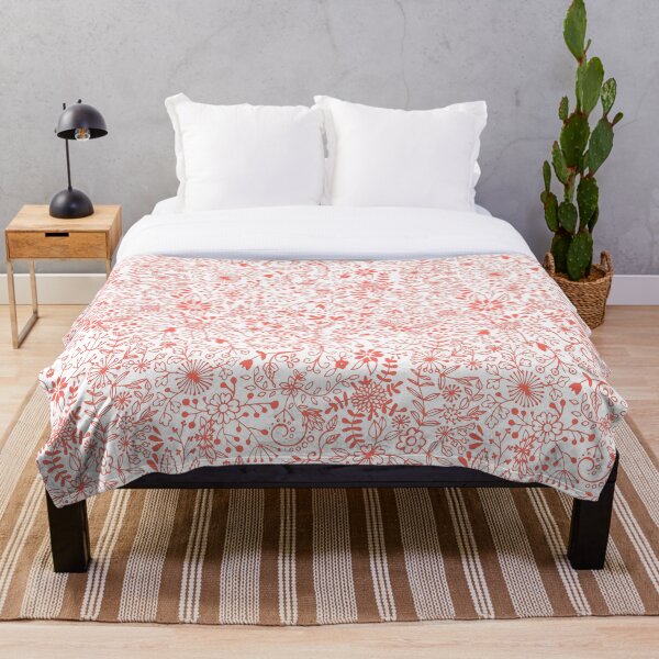 Item preview, Floral Doodle Living Coral 2 designed and sold by Olooriel.