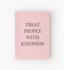 Behandle Menschen mit Freundlichkeit - Harry Styles - Black Notizbuch