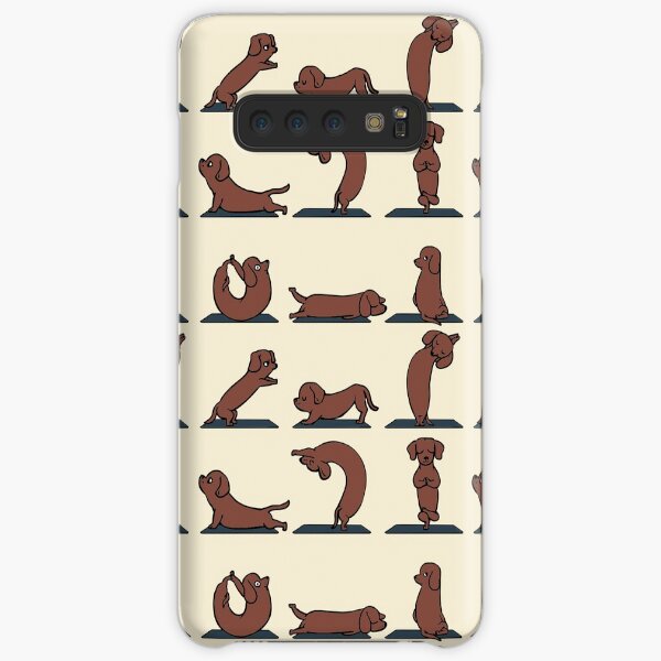 Dackel-Yoga Samsung Galaxy Leichte Hülle
