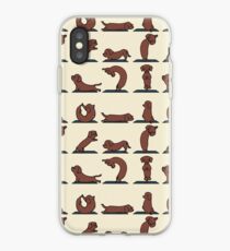 Dackel-Yoga iPhone-Hülle & Cover