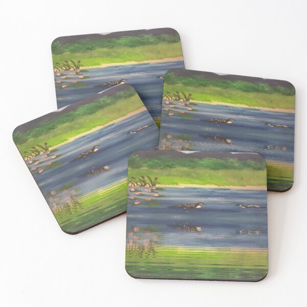 Item preview, 2 bribones en un estanque designed and sold by BellsPainting.