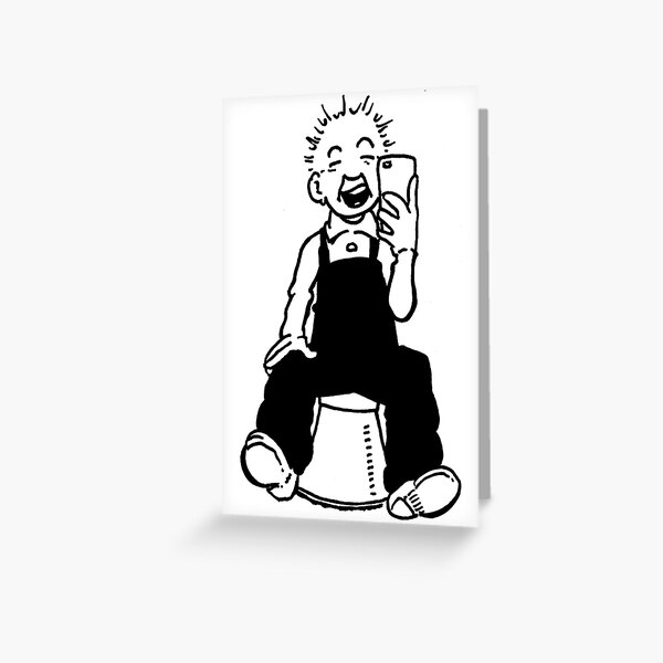 Vista previa del artículo con la obra «Selfie de Oor Wullie», diseñado y vendido por dtkindling.