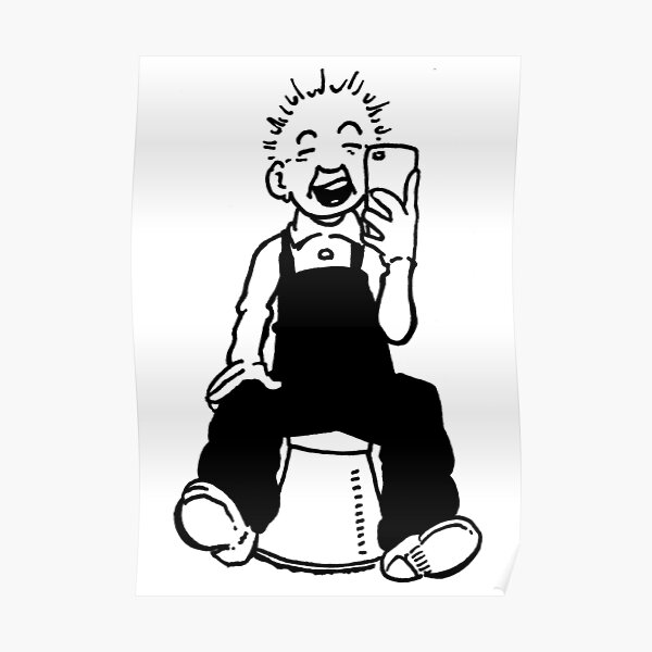 Oor Wullie Selfie Poster