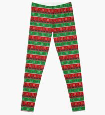 Gepunktete Weihnachten Leggings