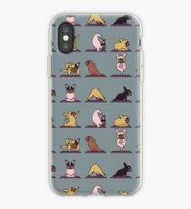 Frenchie Yoga iPhone-Hülle & Cover