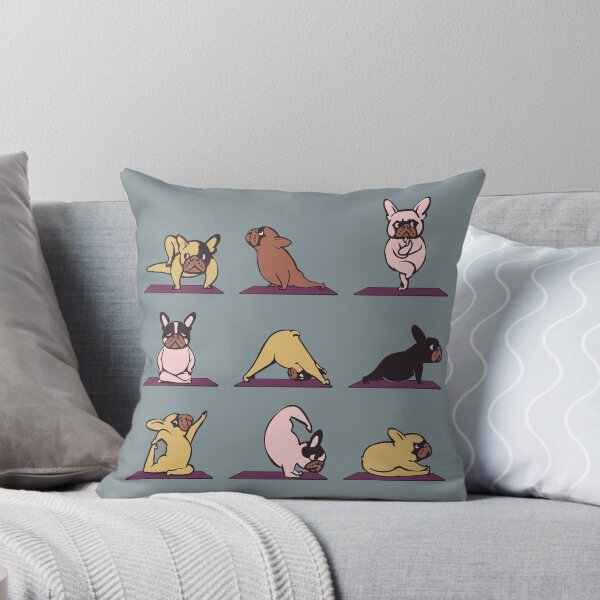 Item preview, Frenchie Yoga designed and sold by Huebucket.