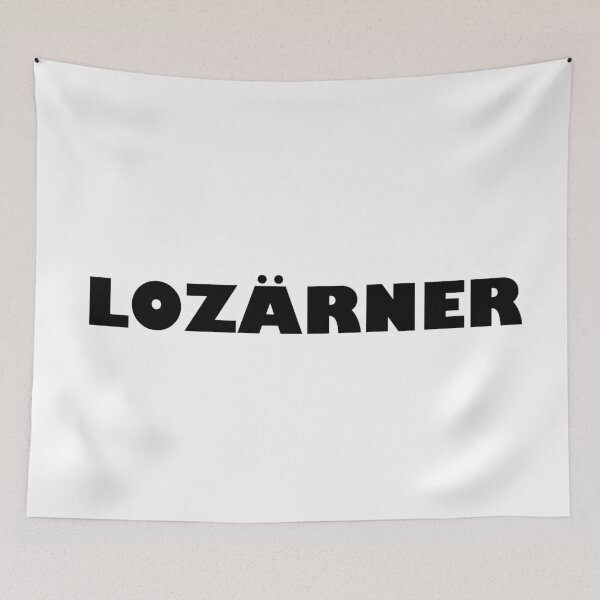 Item preview, Lettering LOZÄRNER designed and sold by game2genesis.