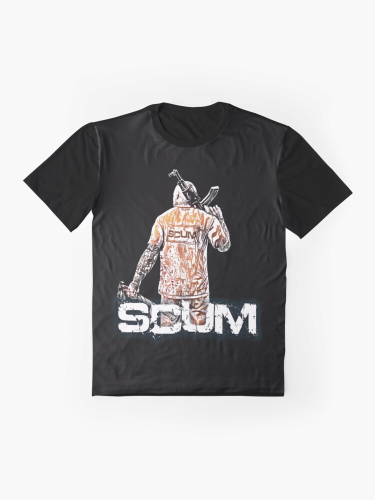 Alternative Ansicht von SCUM Spiel Grafik T-Shirt