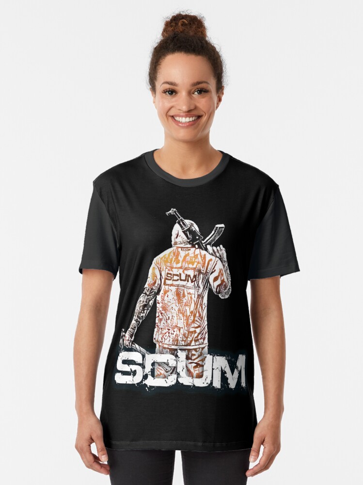 Alternative Ansicht von SCUM Spiel Grafik T-Shirt