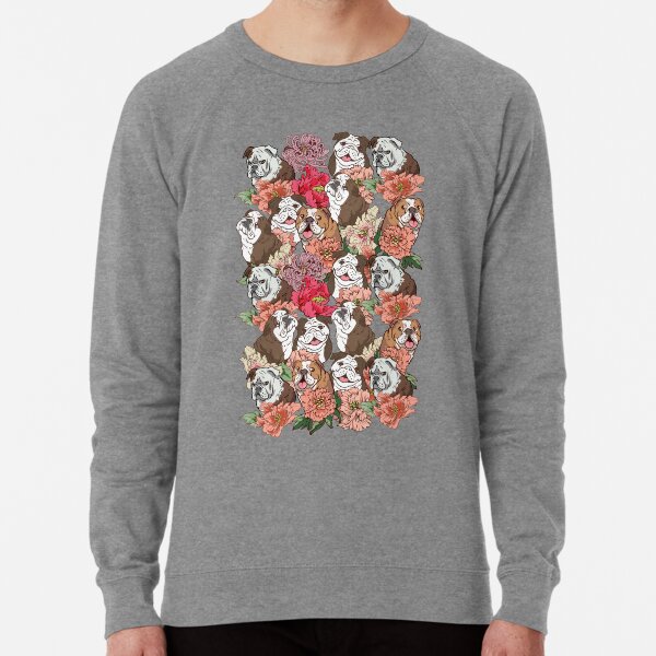 Funny English Bulldog Dabbing Mens Crew Neck Sweatshirt Long Sleeve Sweater Black Funny English Bulldog Dabbing Mens Crew Neck Sweatshirt Long Sleeve Sweater Black