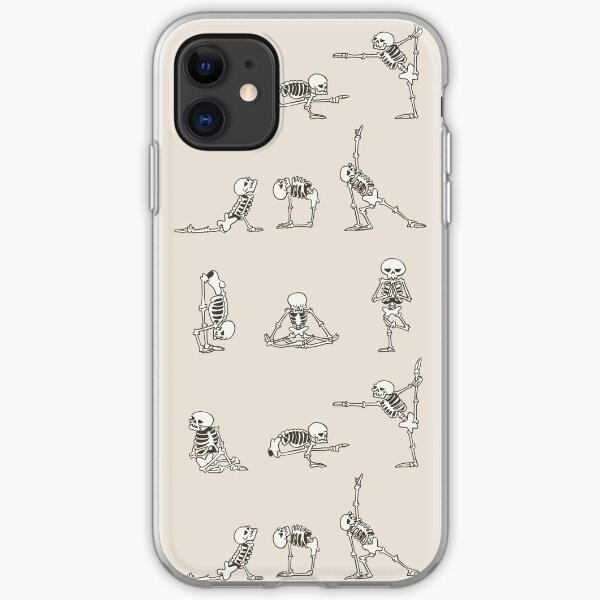 Skeleton Yoga iPhone Soft Case