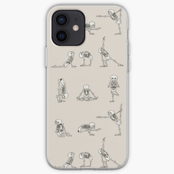 Skeleton Yoga iPhone Soft Case