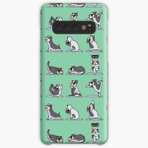 Miniature Schnauzer Yoga Samsung Galaxy Snap Case