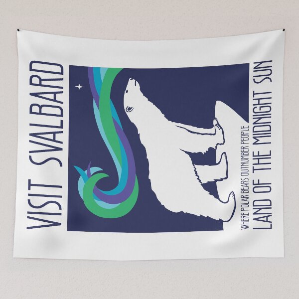 Item preview, Visit Svalbard designed and sold by IncognitoMode.