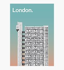 London Architecture - Trellick Tower Photographic Print