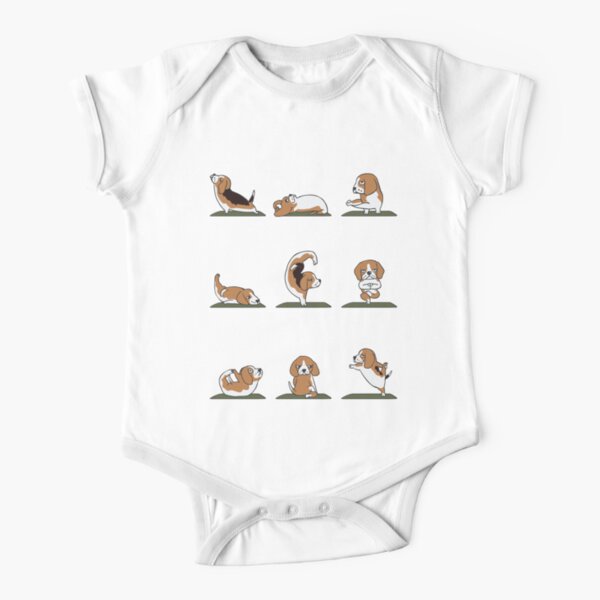 Yoga Short Sleeve Baby One-Piece for Sale