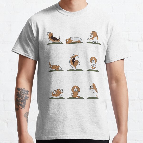 Beagle Yoga Classic T-Shirt