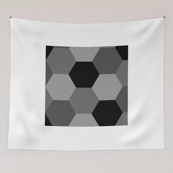 Item preview, Honeycomb pattern gray designed and sold by titanosdesign.