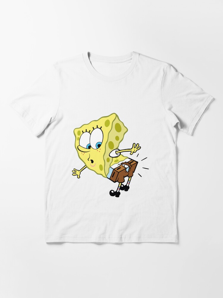 Spongebob Squarepants Rip Pants Ha Youth Faces T-shirt tshirt Mad Engine Size 7 