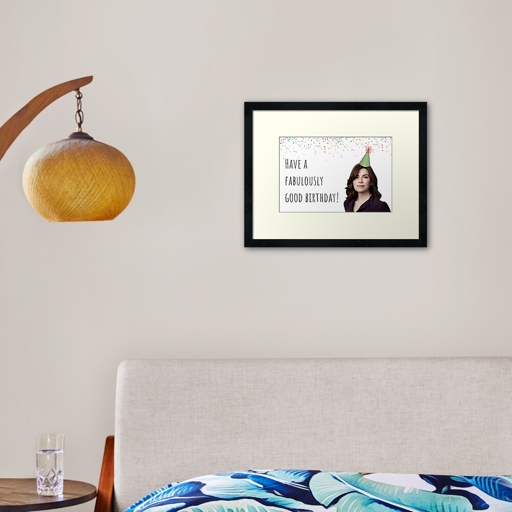 "The Good Wife, Tv, Geburtstag, Anwalt, Anwalt, Gesetz, Serien, Netflix