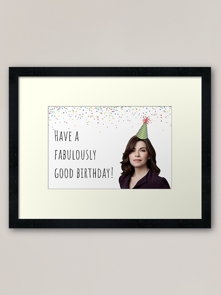 "The Good Wife, Tv, Geburtstag, Anwalt, Anwalt, Gesetz, Serien, Netflix