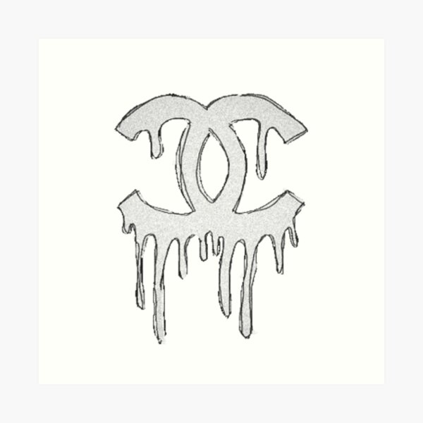 Drip Art Print