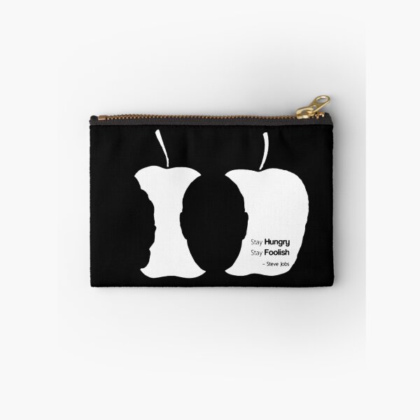 Item preview, Stay Hungry Stay Foolish (dark background) designed and sold by HalfBlue.