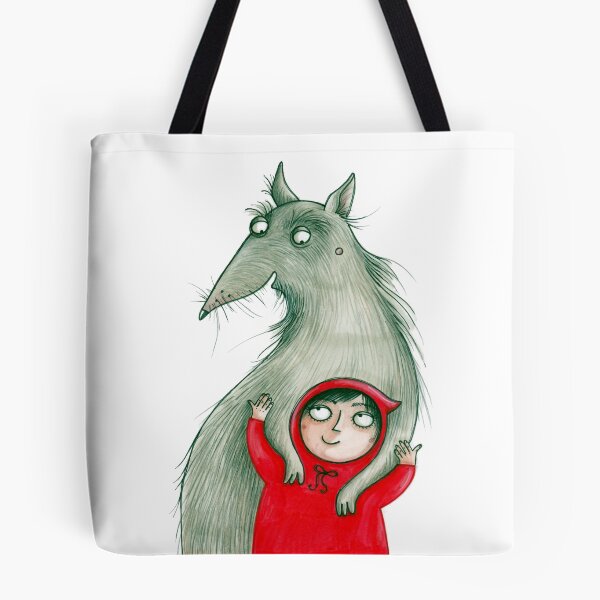 Item preview, Little Red Riding Hood & the Wolf designed and sold by JunieMond.