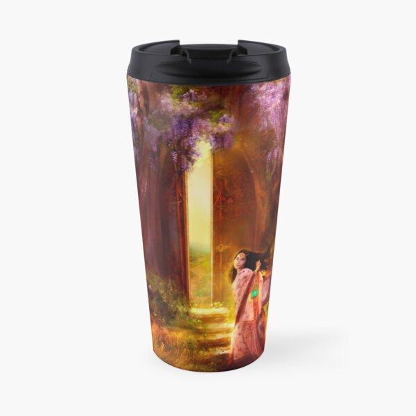 A Knock at the Door Travel Mug