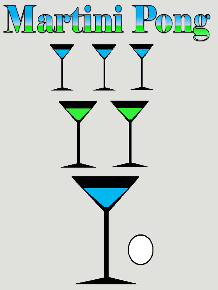 Martini Pong by PrettyNickie