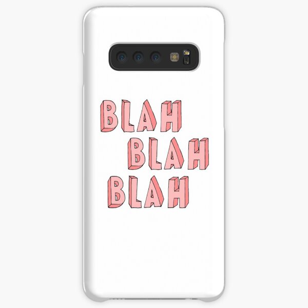 blah blah blah Samsung Galaxy Snap Case