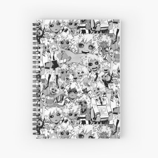 Mina Ashido Collage Spiral Notebook