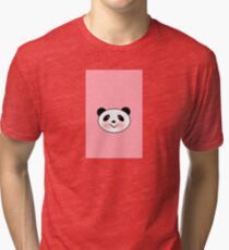 Panda Pinky Tri-blend T-Shirt