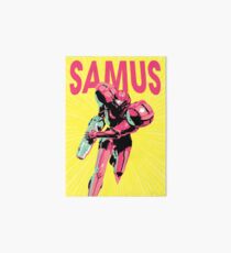 Samus Aran Art Board