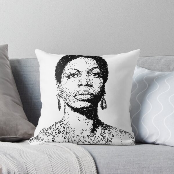 Aperçu de l'œuvre Portrait du célèbre musicien de jazz Nina Simone créée et vendue par tqueen.