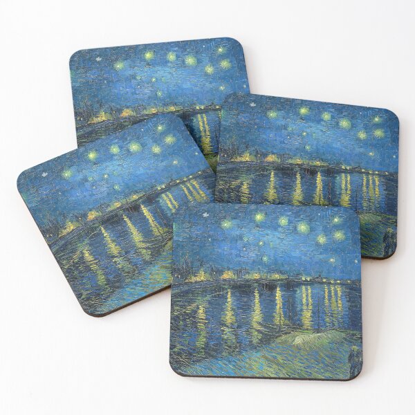 Aperçu de l'œuvre Starry Night Over the Rhone, by Van Gogh créée et vendue par fourretout.