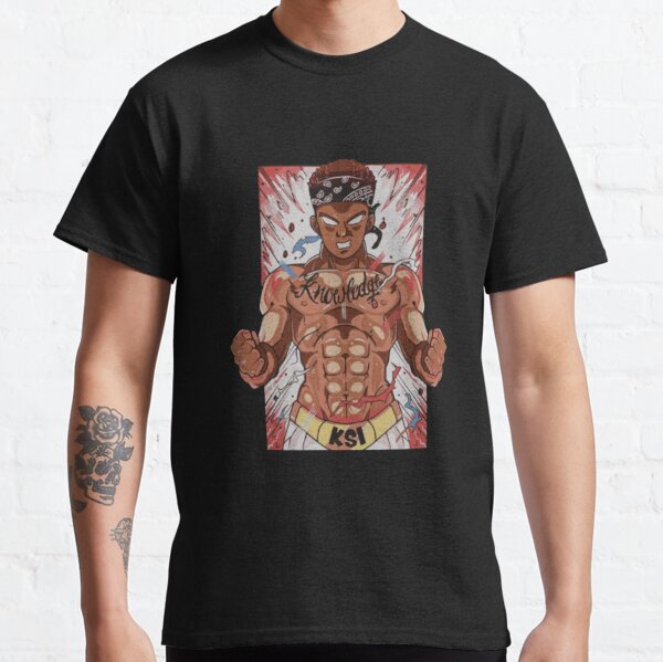 KSI GOKU GOD T-Shirt YouTube Fight Night Logan Paul Shirt Classic T-Shirt