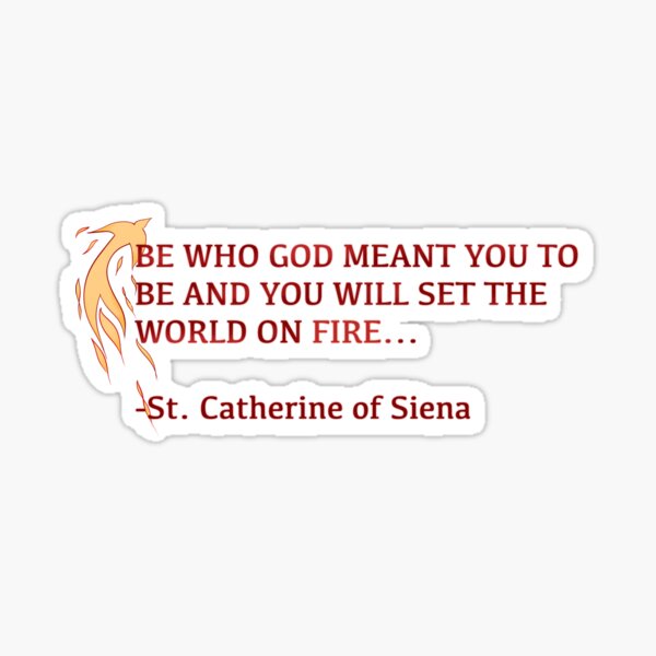 Set The World On Fire! Sticker